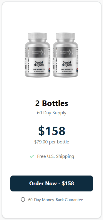 dentalbright 2 bottles price